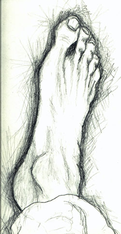 My Right Foot. Can you believe it?!
